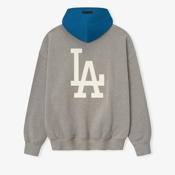 Essentials Dodgers Sport Hoodie Concrete Heather