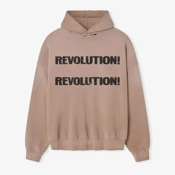 Fear of God Revolution Hoodie Dune Pearl