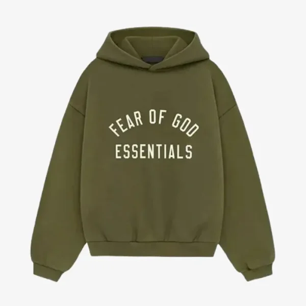 Green Essentials Hoodie​