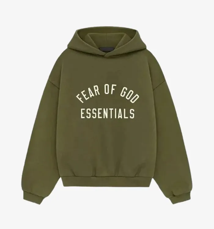 Green Essentials Hoodie​