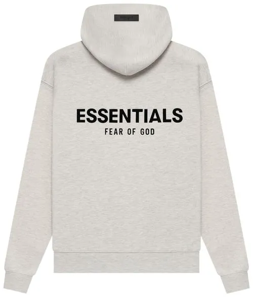 Light Oatmeal Essentials Hoodie